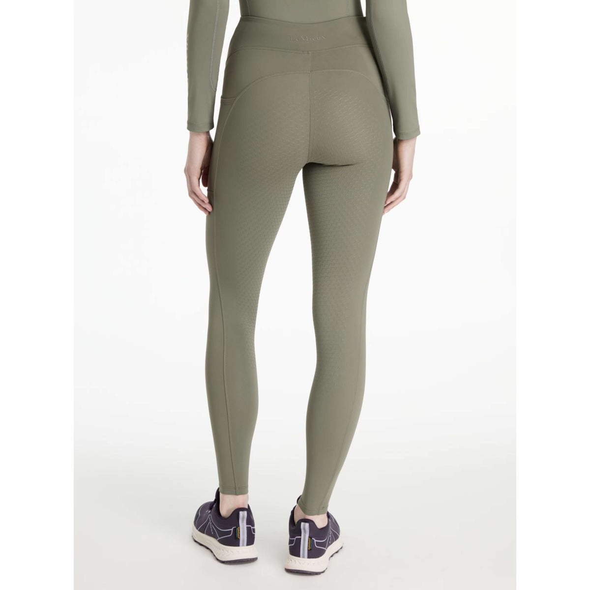 LeMieux Legging de Equitación Natalie Brushed Rosemary