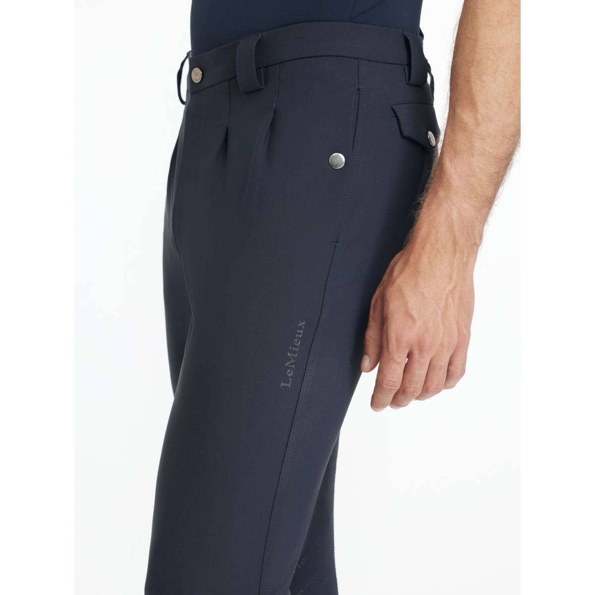 LeMieux Pantalón de Equitación Classique Hombres Navy