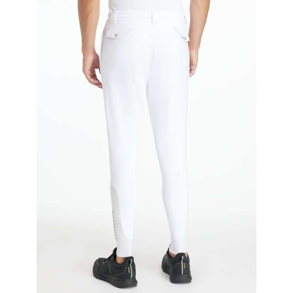 LeMieux Pantalón de Equitación Classique Hombres Blanco