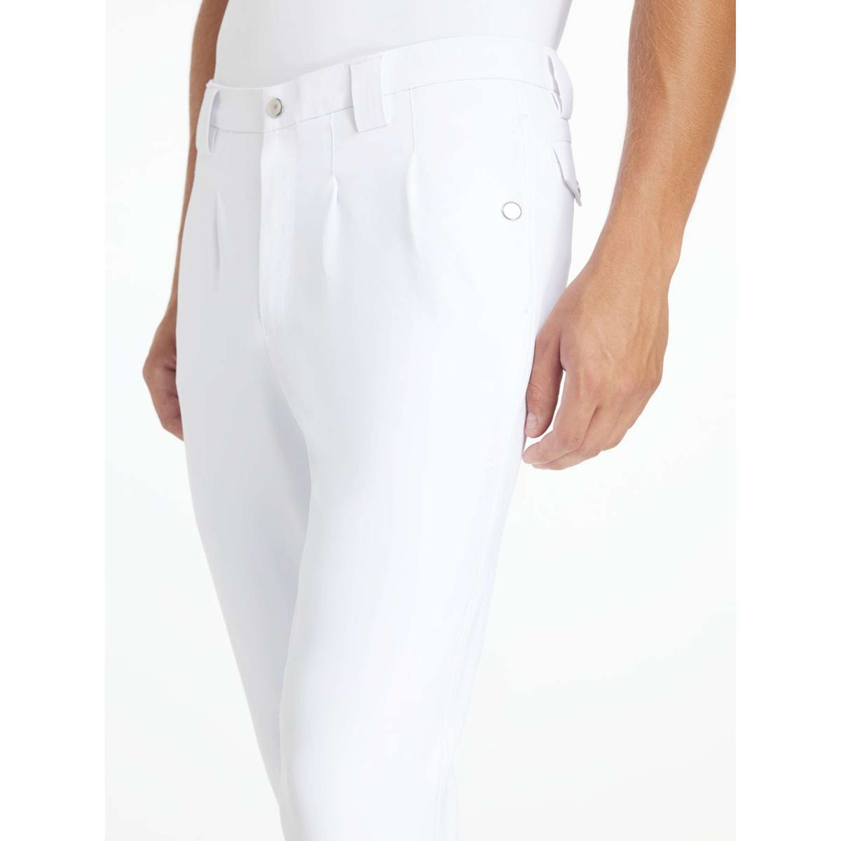 LeMieux Pantalón de Equitación Classique Hombres Blanco
