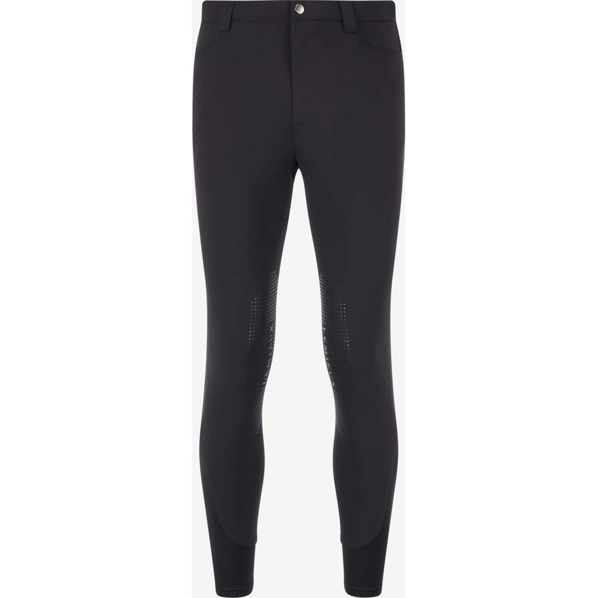 LeMieux Pantalón de Equitación Sports Knee Grip Hombres Negro