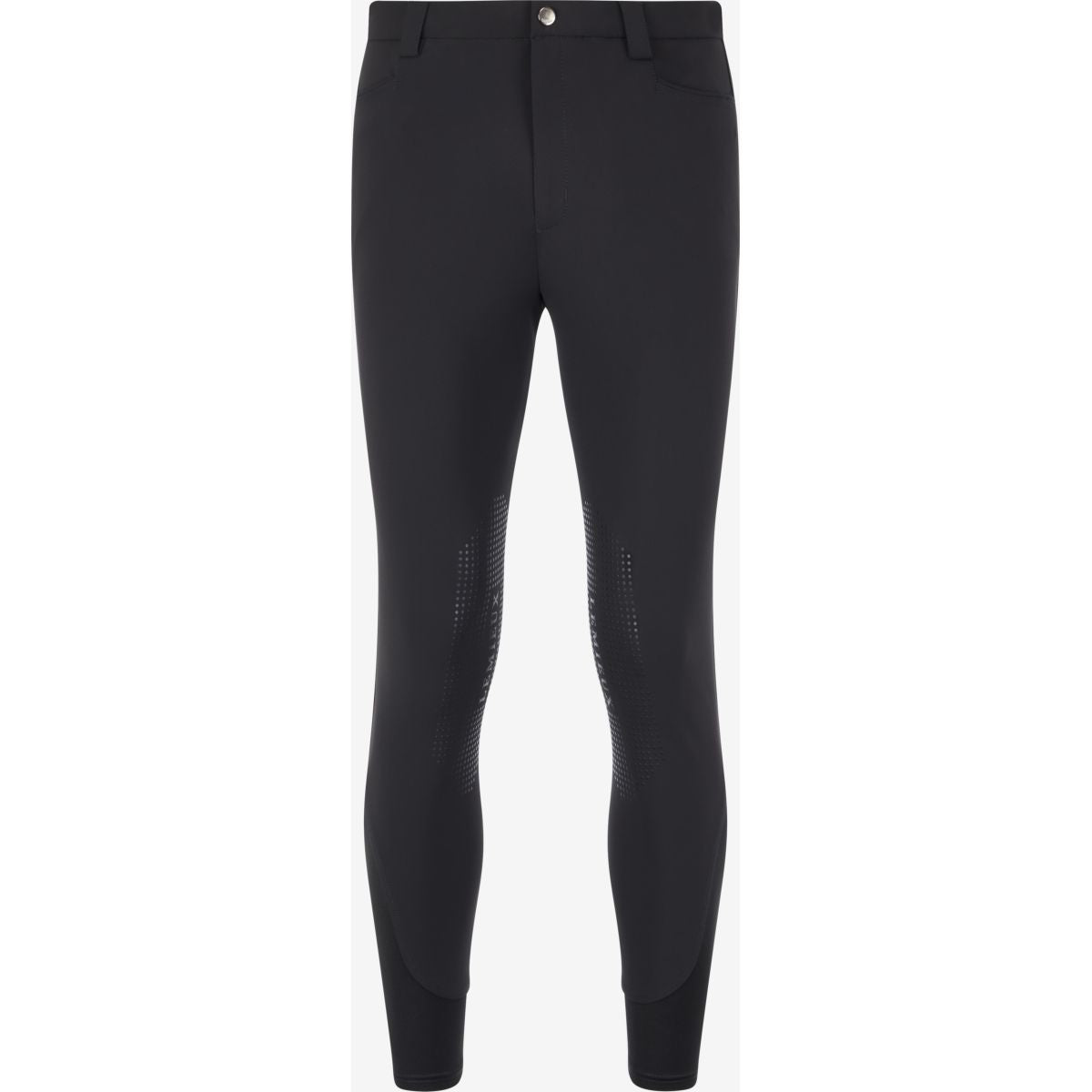LeMieux Pantalón de Equitación Sports Knee Grip Hombres Negro