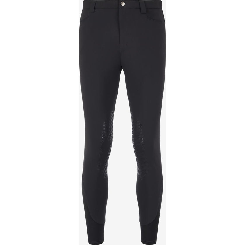 LeMieux Pantalón de Equitación Sports Knee Grip Hombres Negro