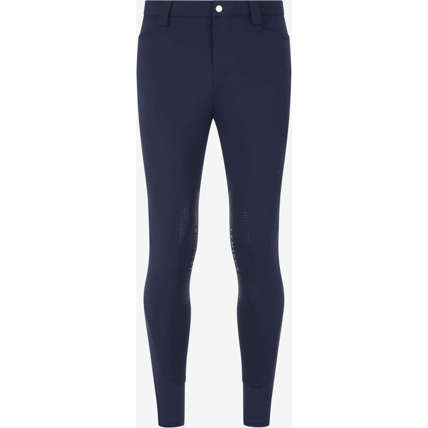 LeMieux Pantalón de Equitación Sports Knee Grip Hombres Navy
