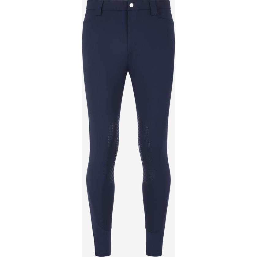 LeMieux Pantalón de Equitación Sports Knee Grip Hombres Navy