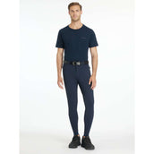 LeMieux Pantalón de Equitación Sports Knee Grip Hombres Navy