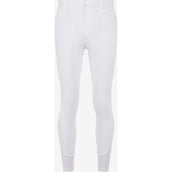 LeMieux Pantalón de Equitación Sports Knee Grip Hombres Blanco