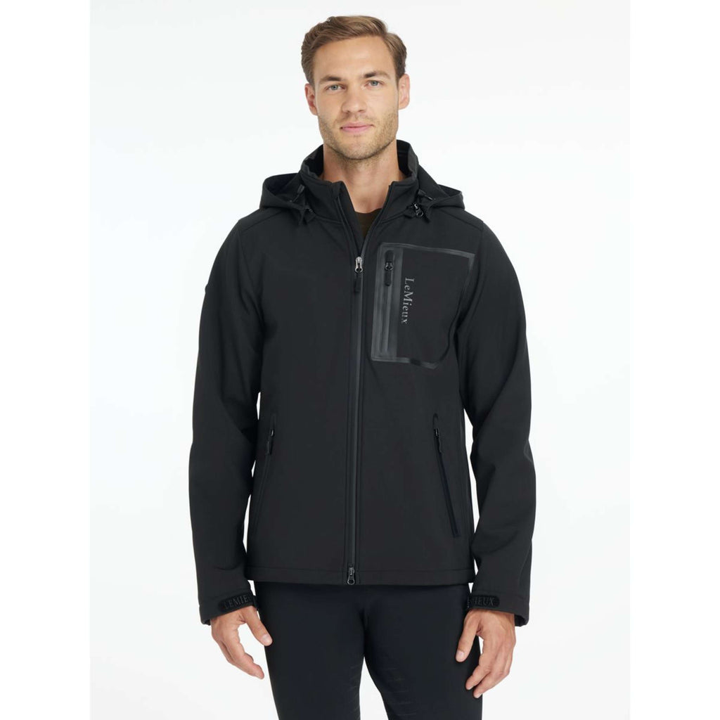 LeMieux Chaqueta Softshell Hombres Negro