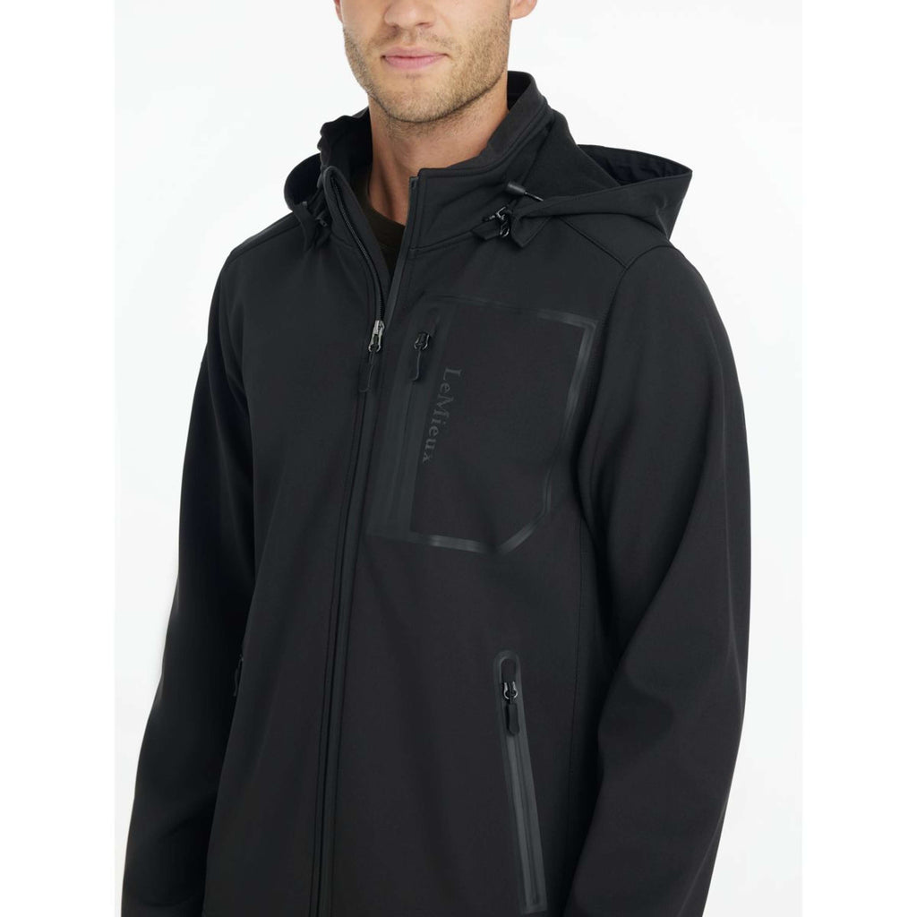 LeMieux Chaqueta Softshell Hombres Negro