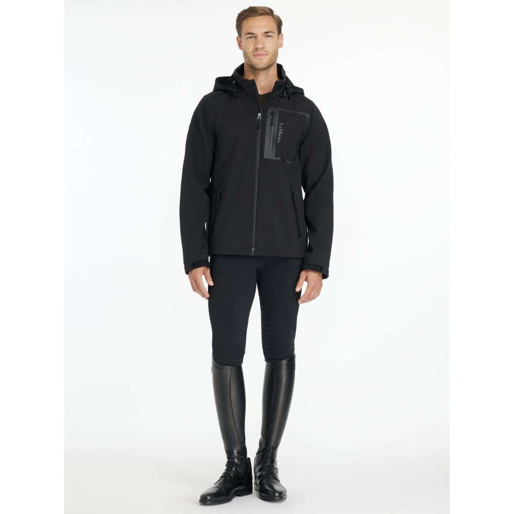 LeMieux Chaqueta Softshell Hombres Negro