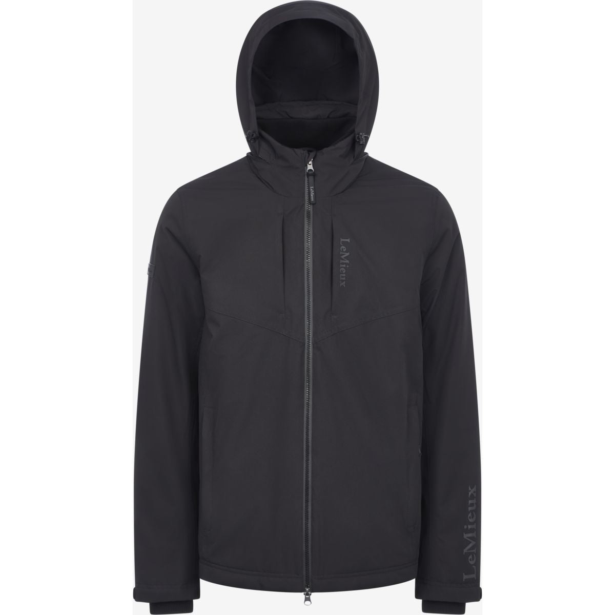 LeMieux Abrigo de lluvia Team Waterproof Hombres Negro