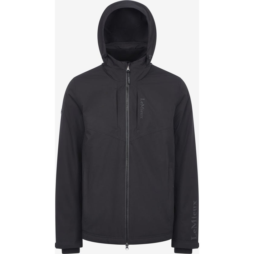 LeMieux Abrigo de lluvia Team Waterproof Hombres Negro