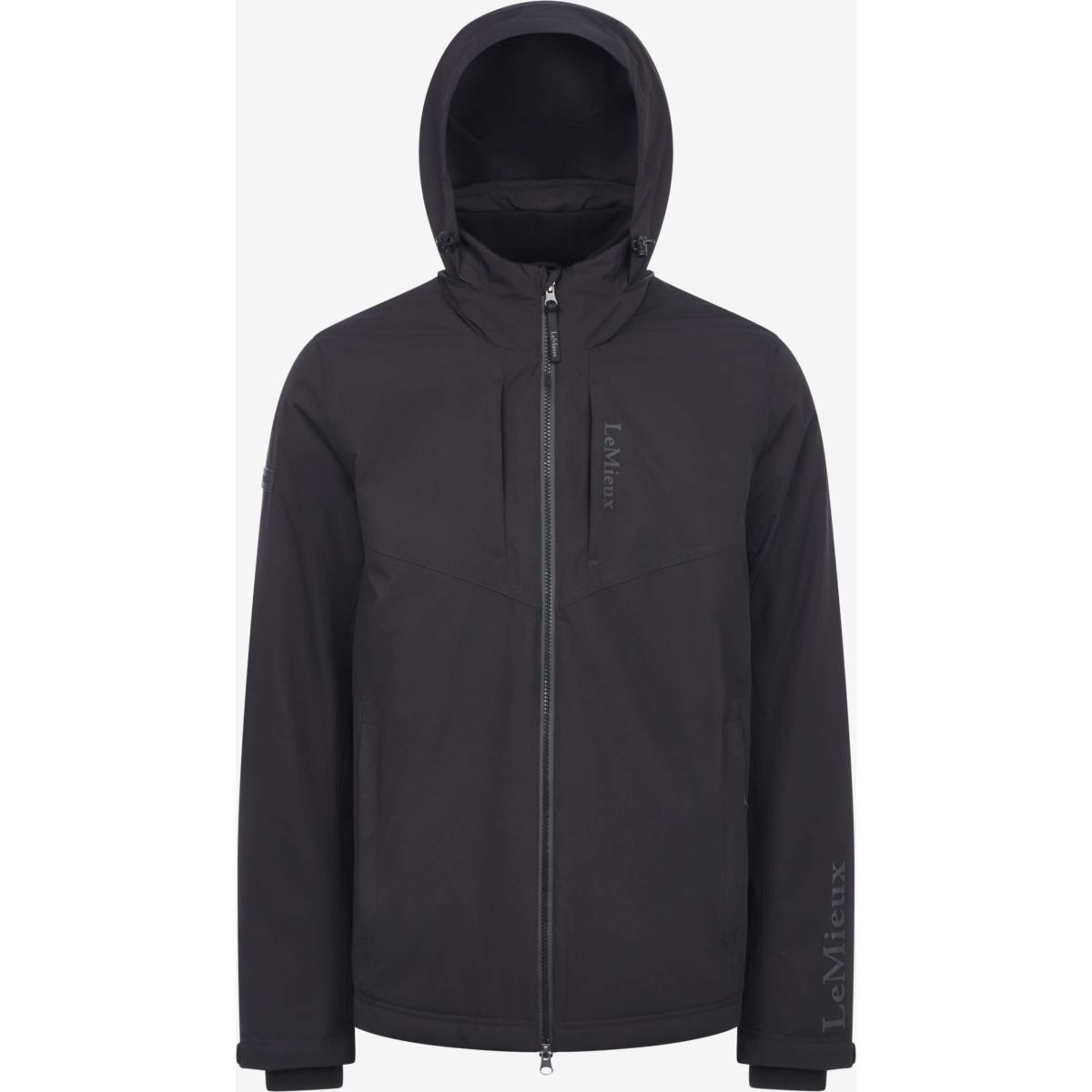 LeMieux Abrigo de lluvia Team Waterproof Hombres Negro