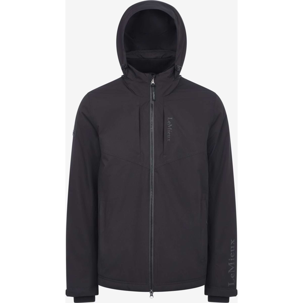 LeMieux Abrigo de lluvia Team Waterproof Hombres Negro