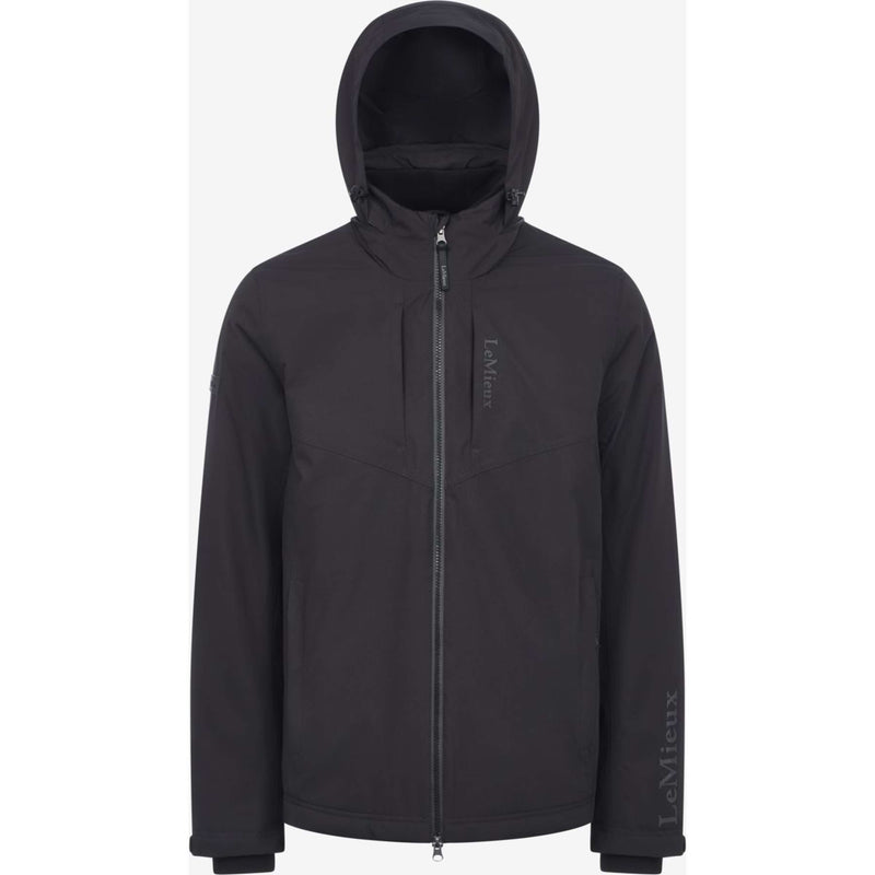LeMieux Abrigo de lluvia Team Waterproof Hombres Negro