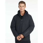 LeMieux Abrigo de lluvia Team Waterproof Hombres Negro