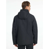LeMieux Abrigo de lluvia Team Waterproof Hombres Negro