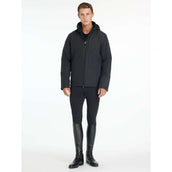 LeMieux Abrigo de lluvia Team Waterproof Hombres Negro