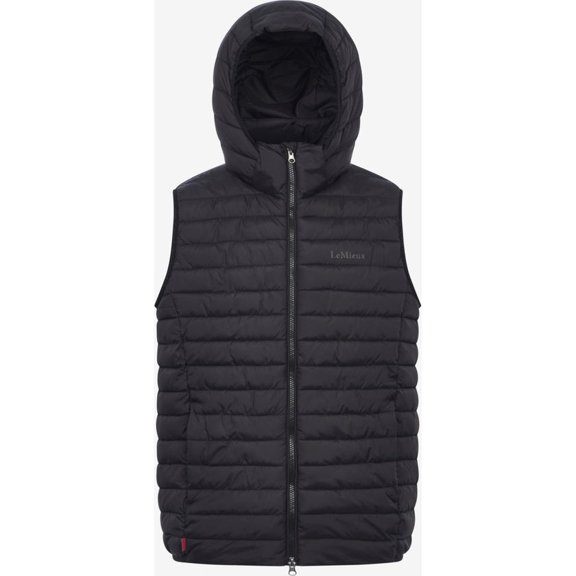 LeMieux Chaleco Puffer Hombres Negro