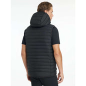 LeMieux Chaleco Puffer Hombres Negro