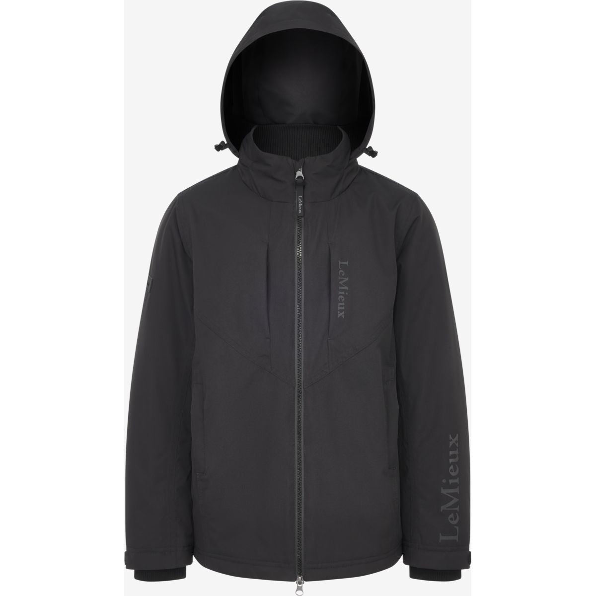 LeMieux Chaqueta Young Rider Team Waterproof Niños Negro