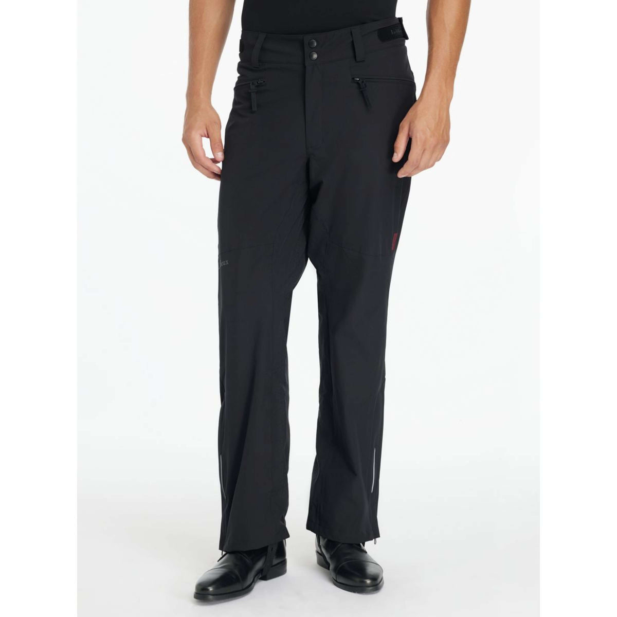 LeMieux Pantalón de Equitación Drytex Stormwear Waterproof Hombres Negro
