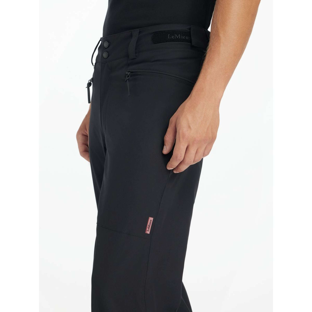 LeMieux Pantalón de Equitación Drytex Stormwear Waterproof Hombres Negro