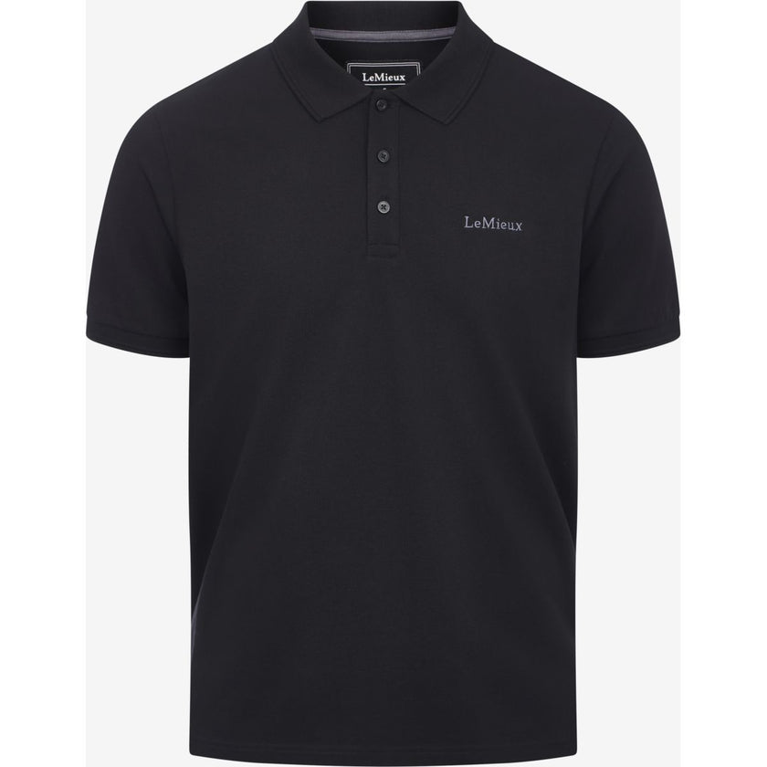 LeMieux Polo Classique Hombres Negro LeMieux Polo Classique Hombres Negro