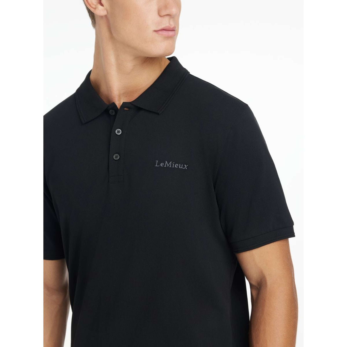 LeMieux Polo Classique Hombres Negro