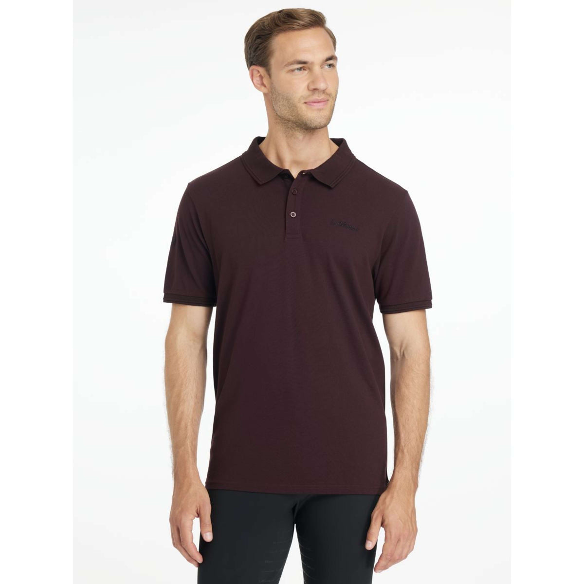LeMieux Polo Classique Hombres Color ES: Ciruela