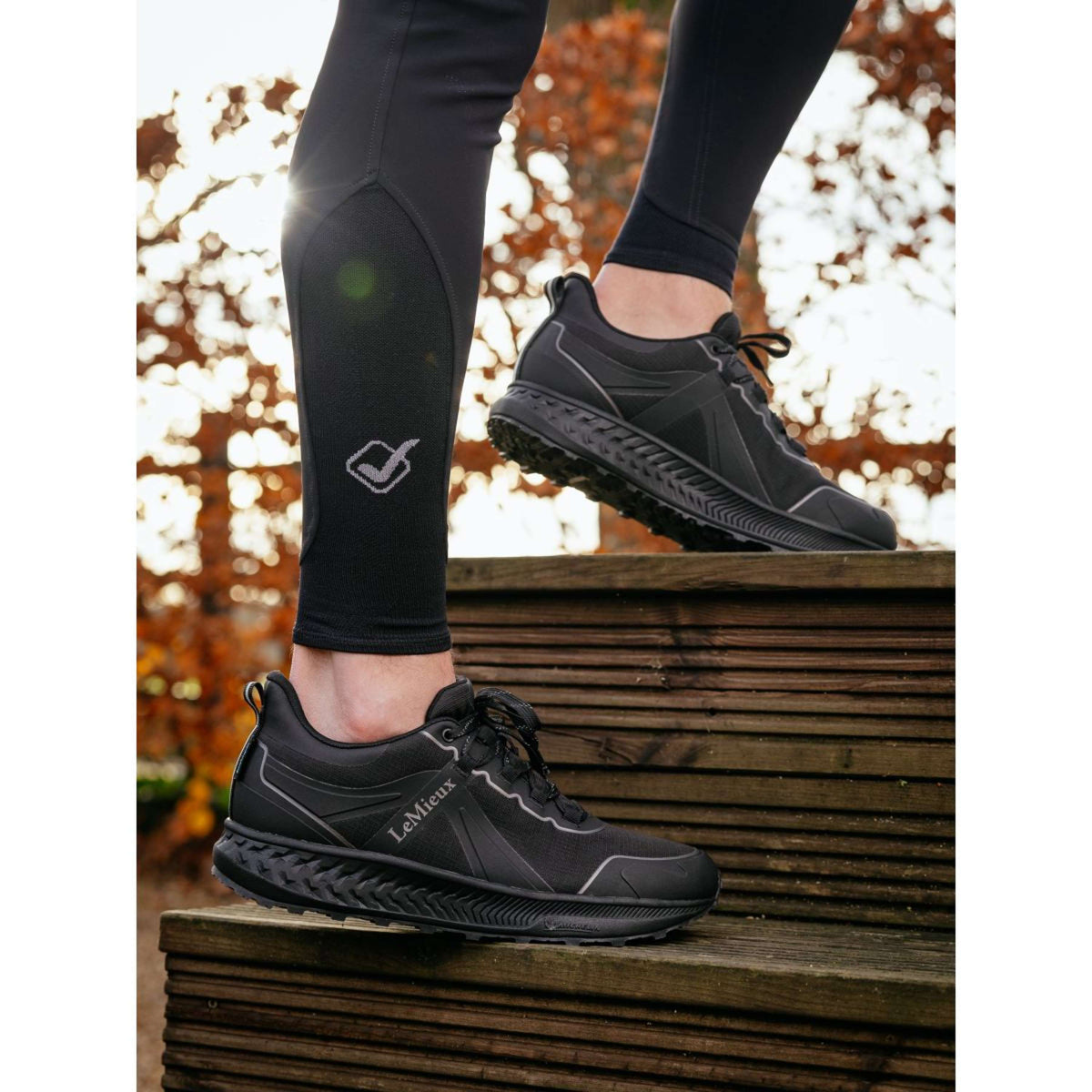 LeMieux Sneakers Trax Viva Waterproof Hombres Negro