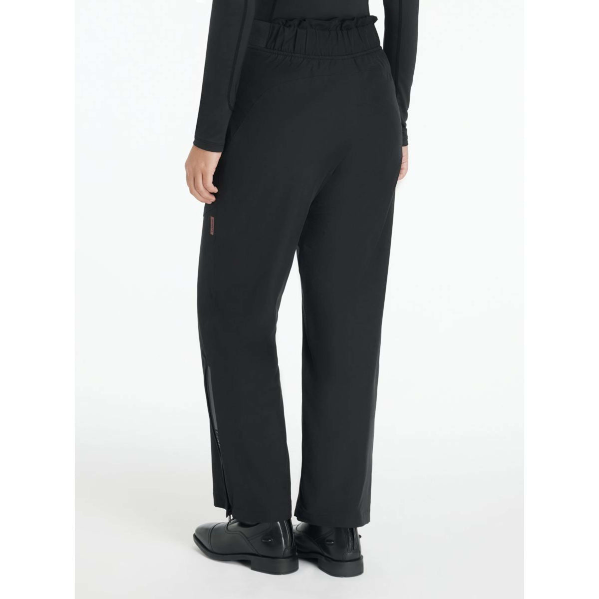 LeMieux Pantalón de Equitación Young Rider Drytex Impermeable Negro