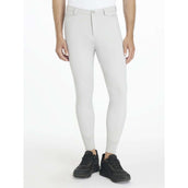LeMieux Pantalón de Equitación Sports Knee Grip Hombres Gris claro