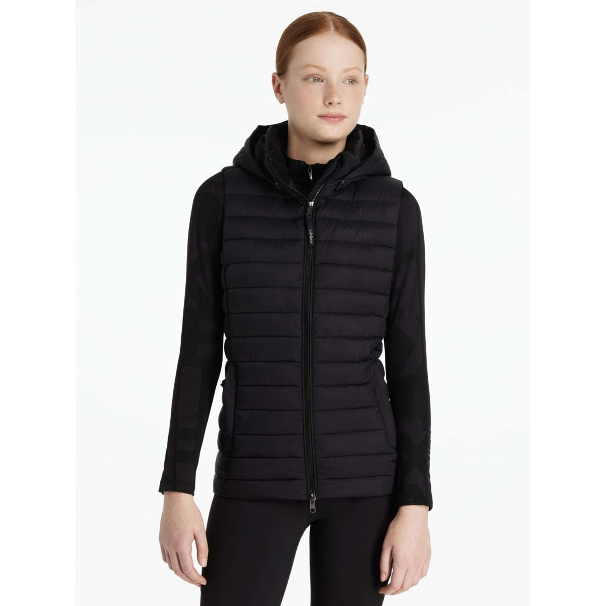 LeMieux Chaleco Young Rider Ruby Negro