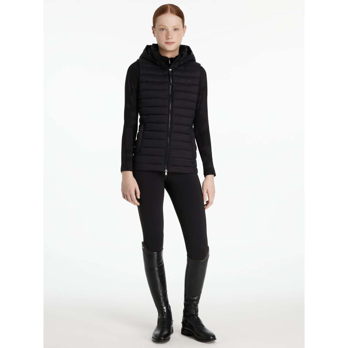 LeMieux Chaleco Young Rider Ruby Negro