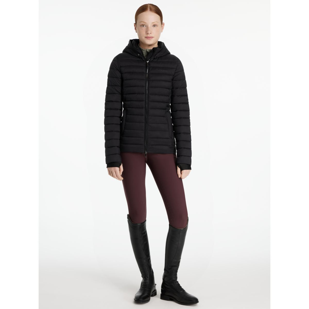 LeMieux Chaqueta Young rider Ruby Corto Negro