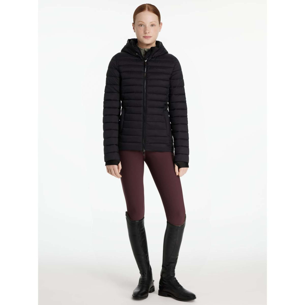 LeMieux Chaqueta Young rider Ruby Corto Negro