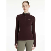 LeMieux Longsleeve Frances Fleece Color ES: Ciruela