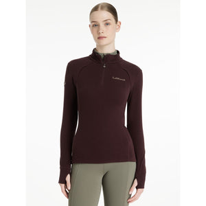LeMieux Longsleeve Frances Fleece Color ES: Ciruela