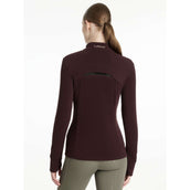LeMieux Longsleeve Frances Fleece Color ES: Ciruela