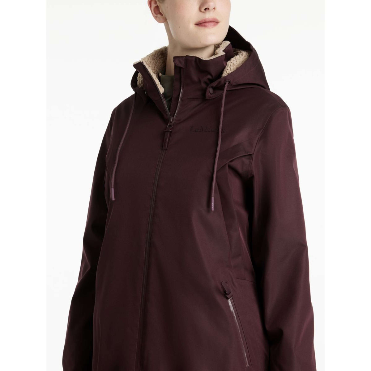 LeMieux Chaqueta All Elements Largo Color ES: Ciruela