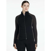 LeMieux Sudadera con capucha y cremallera Maddie Negro