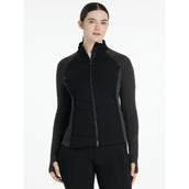 LeMieux Sudadera con capucha y cremallera Maddie Negro