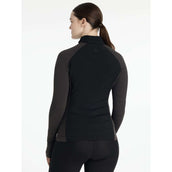 LeMieux Sudadera con capucha y cremallera Maddie Negro