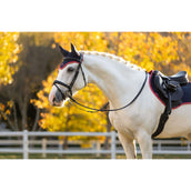 LeMieux Bonete para Orejas Classic Navy/Cranberry