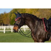 LeMieux Bonete para Orejas Loire Navy/Cranberry