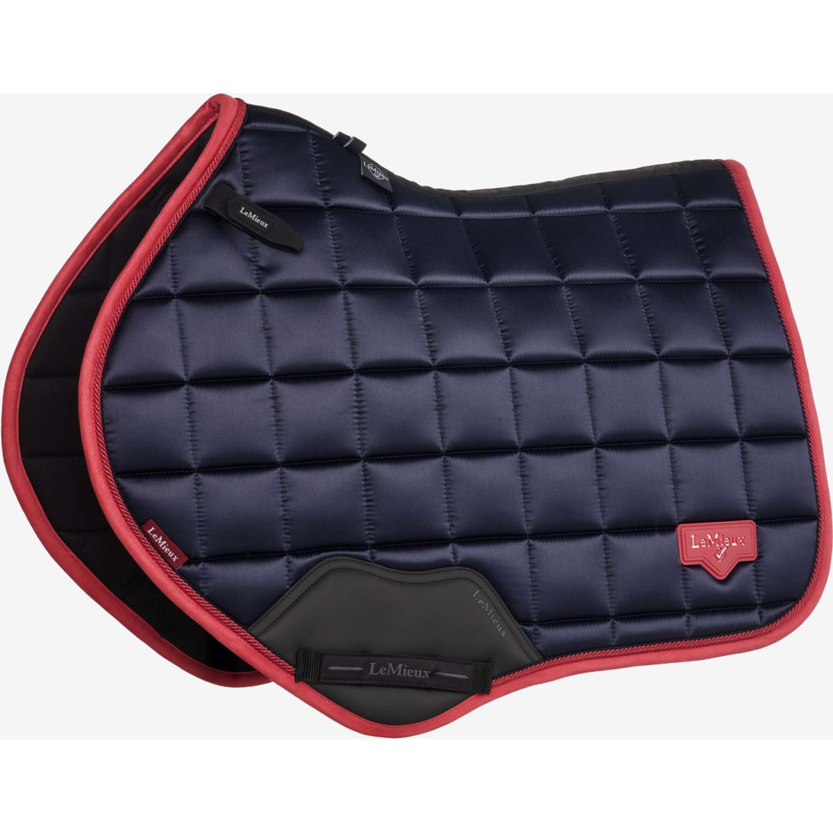 LeMieux Mantilla Loire Classic saltando Navy/Cranberry