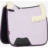 LeMieux Mantilla Merino Suede Doma clásica Lilac