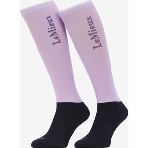 LeMieux Calcetines de Equitación Competition Lilac