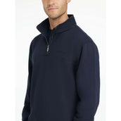 LeMieux Sweater Quarter Neck Hombres Navy